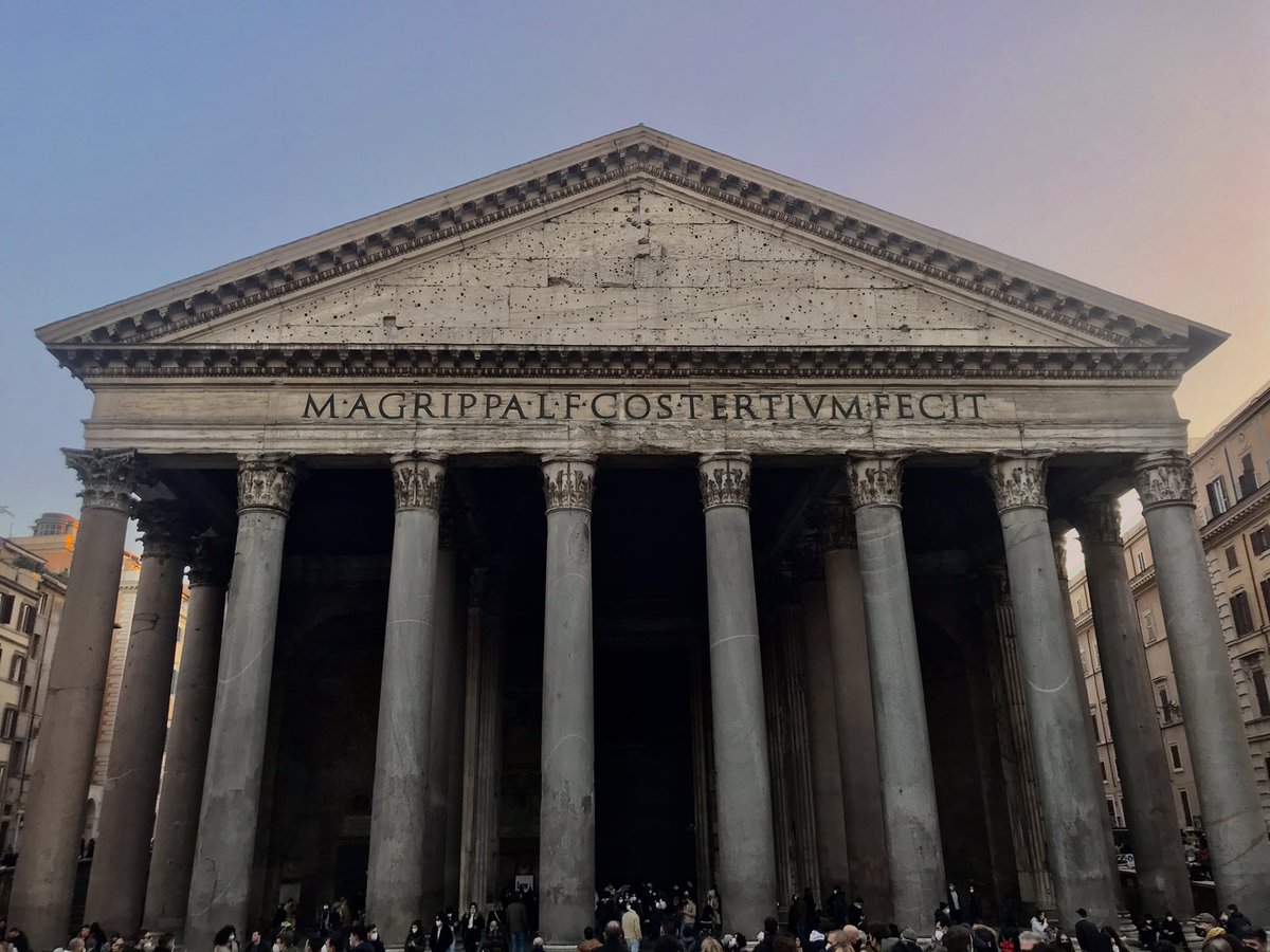 Il Pantheon per la mia amica @caputmundiHeidi