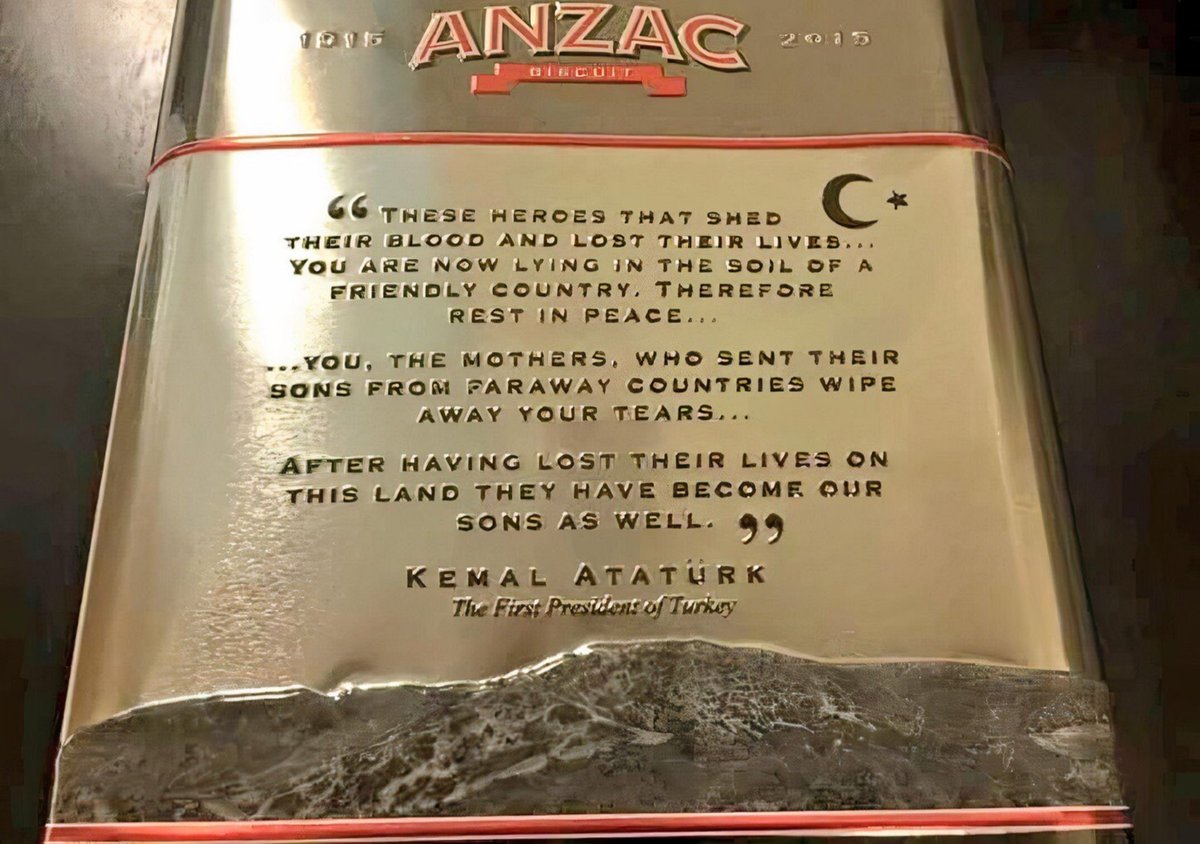 Avustralya, askerlerin savaş esnasında kullandıkları bisküvileri yeniden üretmiş ve bakın kutunun üzerine yazmaya değer buldukları söz kime ait...