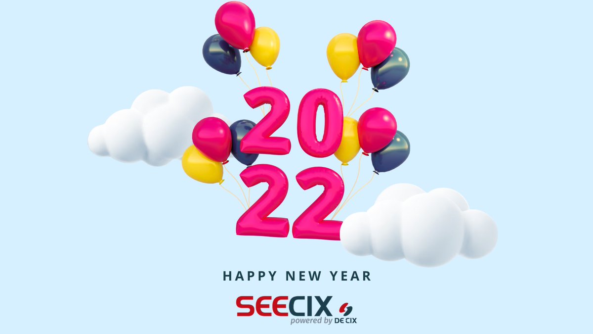 Happy &amp; Prosperous New Year to everyone! Get ready for an even more #interconnected year! #seecix #DECIX #OnePorttheWholeWorld