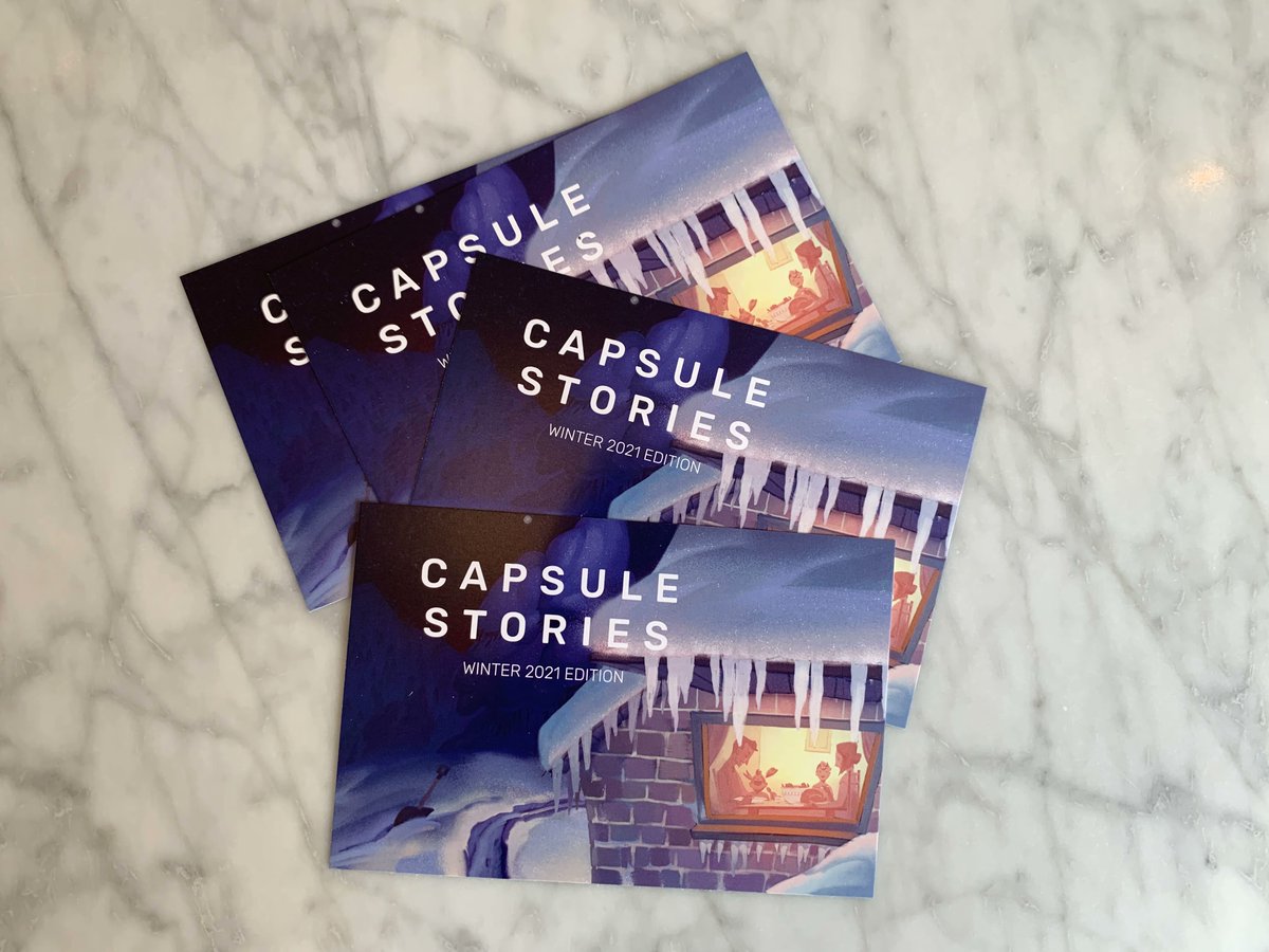 CapsuleStories's tweet photo. Happy #NewYear! For 2022, resolve to read and support Capsule Stories! Join our Patreon to receive bookish rewards every season, including postcards, bookmarks, and ebooks and paperbacks of the latest Capsule Stories editions! 

https://t.co/x0OoC3TXl7 #LitMagResolution @CLMPorg https://t.co/cx9BkSQLKG