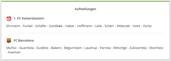 FCKHistorie's tweet photo. 📅 06.11.1991
🏆 Europapokal der Landesmeister, 2. Runde
🆚 FC Barcelona
🏟 Fritz-Walter-Stadion
👥 30.200
📰 FCK 3:1 BAR

⚽️ 1:0 Demir Hotic '35
⚽️ 2:0 Demir Hotic '49
⚽️ 3:0 Bjarne Goldbaek '76
⚽️ 3:1 Bakero '90

https://t.co/wykuZk8PDa

#Betze https://t.co/6e3V7BHh9b
