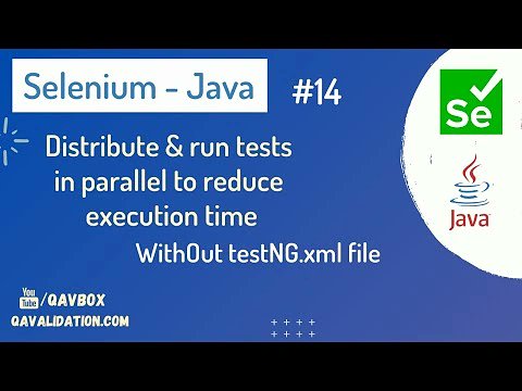 qavalidation's tweet image. #qavbox #qavalidation #selenium 
Distribute selenium tests across multiple browser instances to reduce test run time. Without using testNG.xml file
youtu.be/0LrHRZ_BVB0
Useful for jenkins or ADO pipeline...
Subscribe n share!