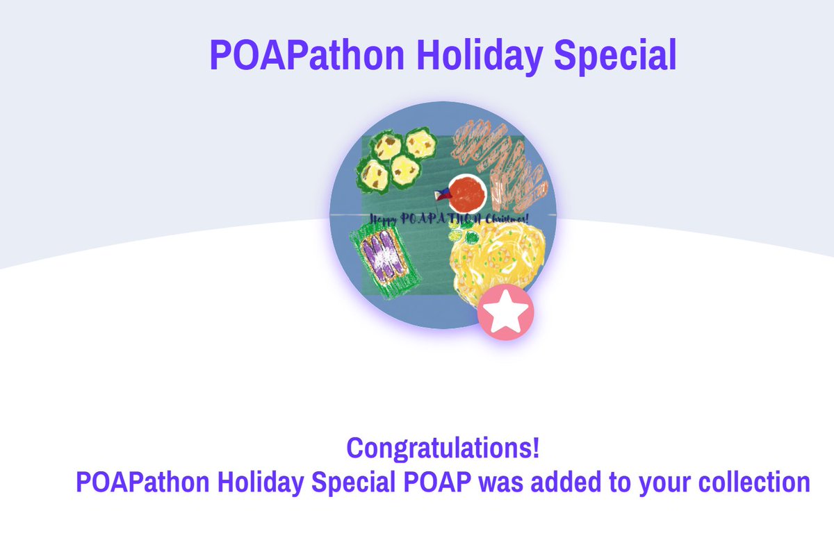 Happy New Year <a href="/poapathon/">Eagle Ace</a> team and community !
#gratitude for this 1st #POAP of the year 2022 😍
Thank you !
Got the pic with Czech Republic POAP 🎉