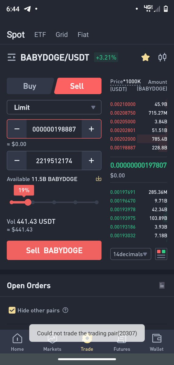 YventzGustave's tweet photo. @LBank_Exchange @OfficialFJBCoin Please, I need you to help me because I can't do nothing with my account. Can't trade: buying and selling, withdraw, nothing works in my account https://t.co/XvKgfKgyWx