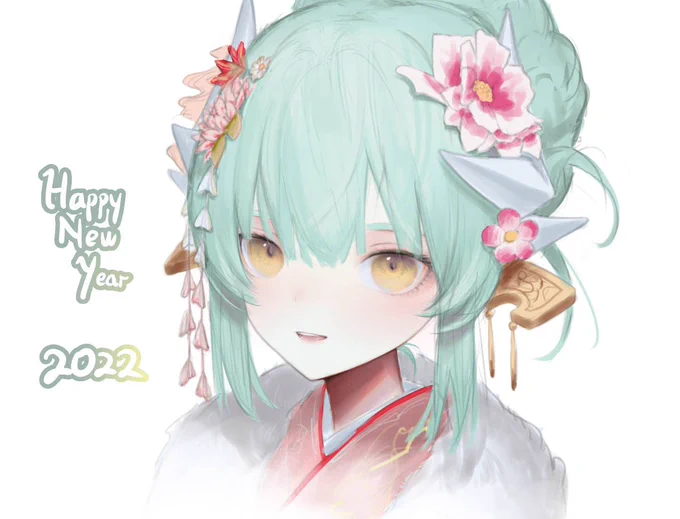 あけましておめでとうございます!
#wip 