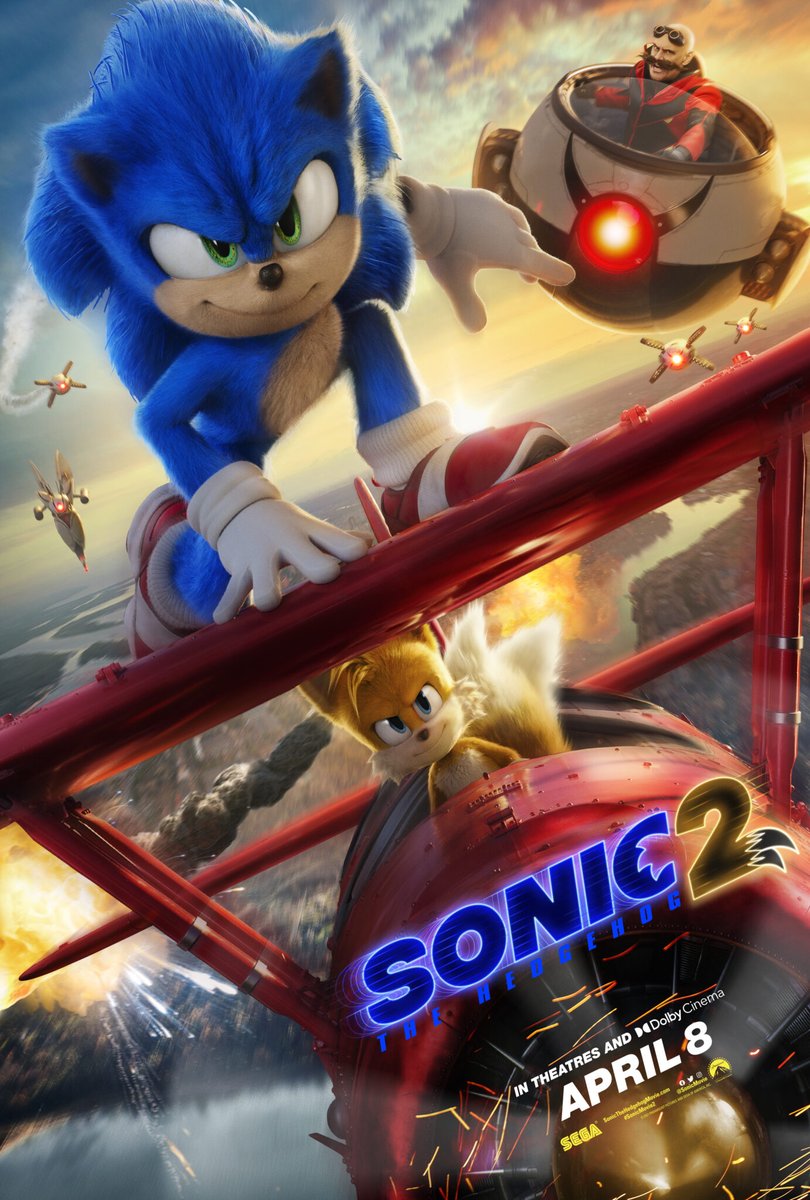 SONIC THE HEDGEHOG 2- Watch the Trailer! Coming 4/8/22 #SonicMovie2 #MomDoesReviews #MOVIE @sonicmovie
 https://t.co/Sehd7tvOcH https://t.co/o4nkQIqSMy