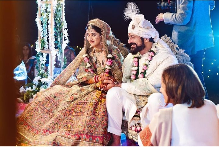 htcity's tweet photo. Actor @mohituraina ties the knot with #Aditi. 

"Love recognises no barriers, it jumps hurdles, leaps fences, penetrates walls to arrive at it's destination, full of hope," writes #MohitRaina as he shares the news with the world. https://t.co/URHohnRanF