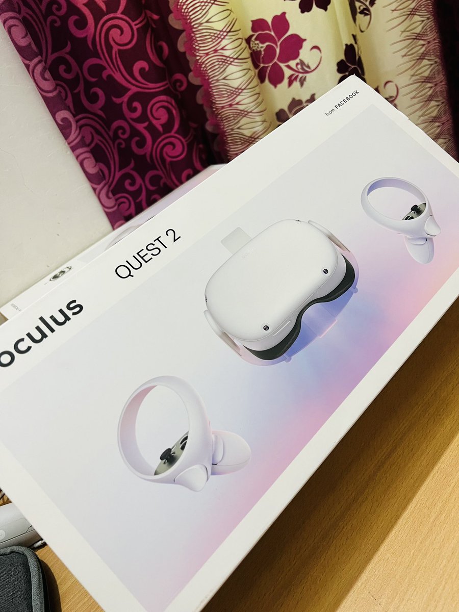 imHukam's tweet photo. Received Oculus quest 2😍 , thanks @cryptoady for recommendation.. time to explore METAVERSE 🥳 https://t.co/hg8e7pj3LO