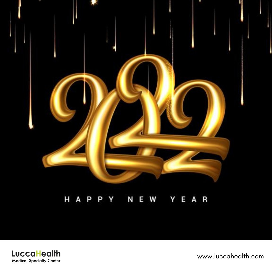 LuccaHealthMSC's tweet photo. Thank you for trusting us with your care. Wishing you good health, happiness and success in 2022 from everyone at LuccaHealth.

#LuccaHealth #LHMSC #HappyNewYear  #Happy2022 https://t.co/ehu7vkKkyr