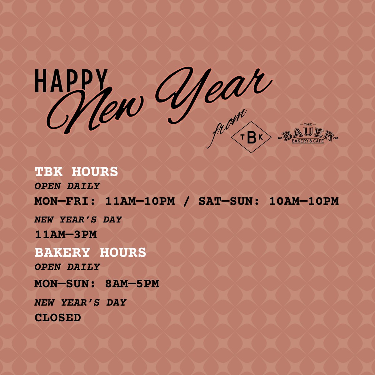 Happy New Year from our family to yours! Time to celebrate with a mimosa or two 🥂 
--
We'll be open from 11-3pm today with regular hours resuming tomorrow!
#drinklocal #waterloo #looeats #explorewr #kwawesome #uptowneats