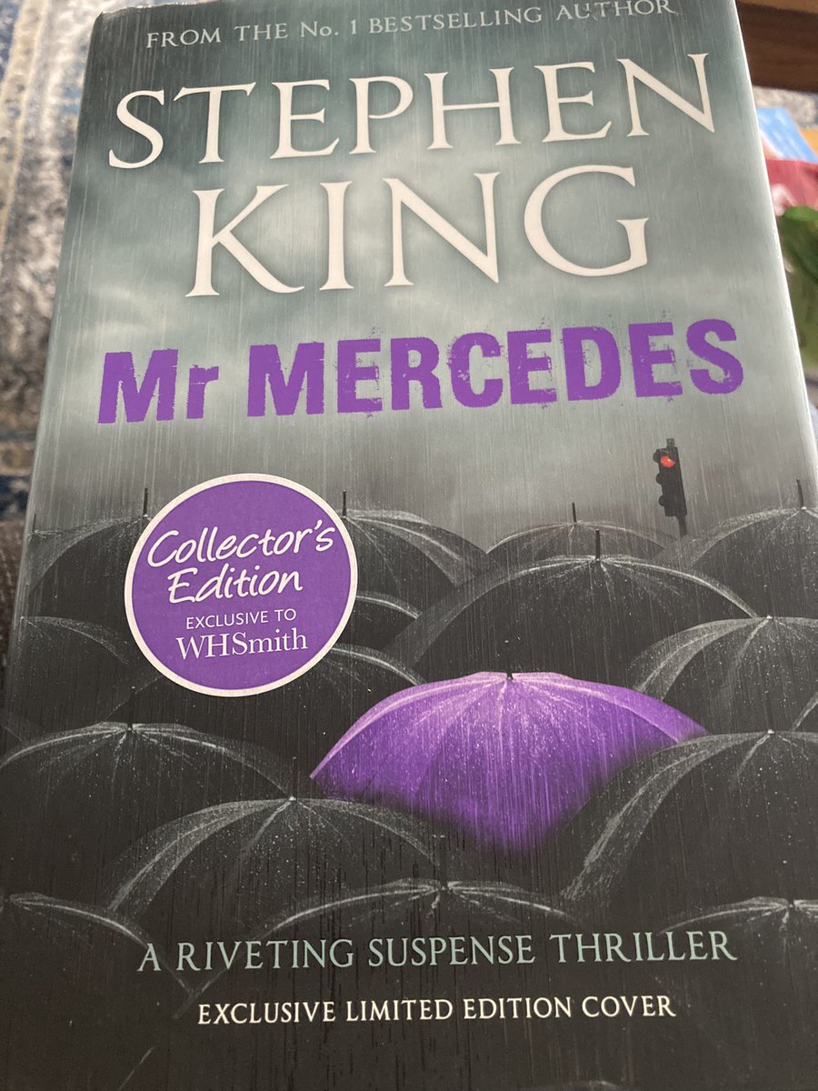 RobbieD2828's tweet photo. @chrissiereads Strong Mr Mercedes vibes from the cover! My New Years resolution is to read a wider range of authors this year so might come to you for recommendations! https://t.co/2WJrQkxHox