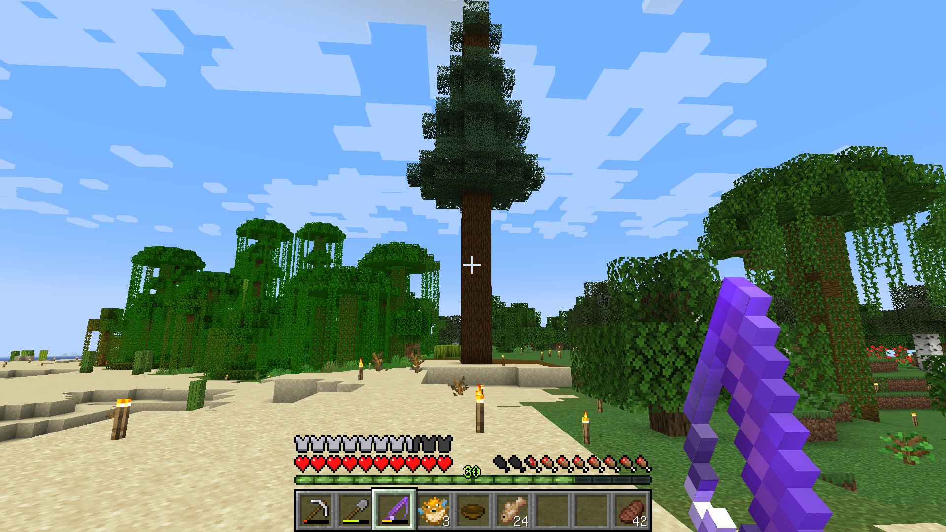 ぶちじぃ 行商人さんからトウヒの苗をもらいました あざす マイクラ マインクラフト Minecraft T Co Wad9cb1zw2 Twitter