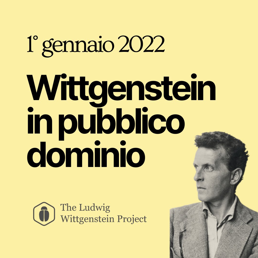 Happy New Year!
#Wittgenstein's works just entered the Public Domain—and they are now available on the LWP's website in the original language and in translation. Have a look at the "All texts" page here: bit.ly/LWPAllTexts

#LWP #publicdomain #creativecommons