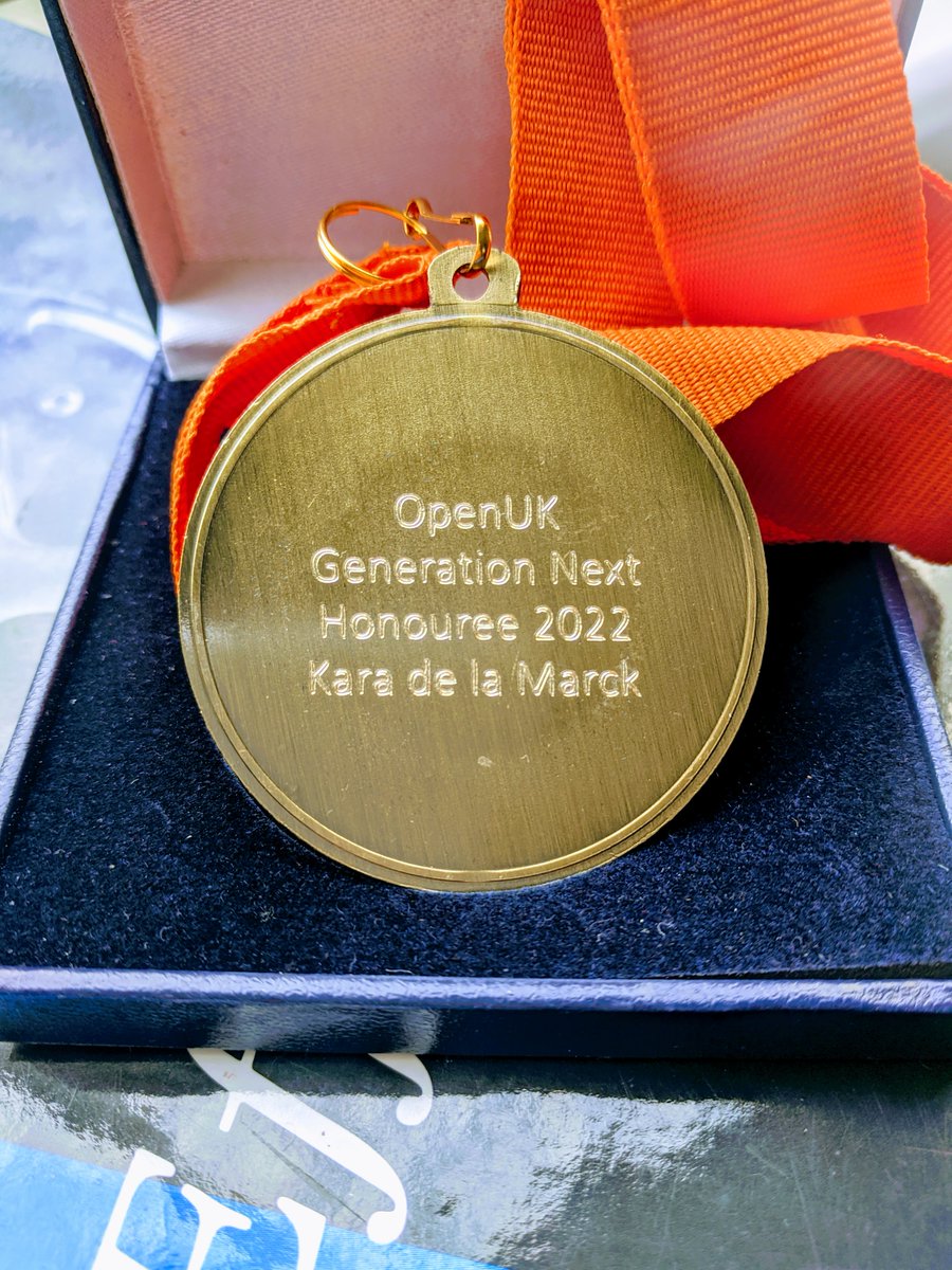 🎊 Honoured to be an #openukhonouree for 2022! 🥳 Wonderful start to 2022 and to engaging with #opensource communities within the @CDeliveryFdn and beyond! 🎆