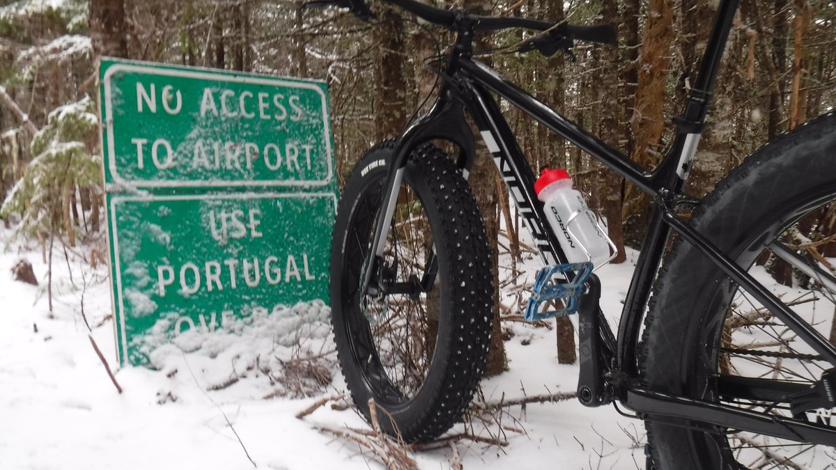 Went for a 17.2 kilometer Ride on  the semi-icy trails. Great NYE ride. #fatbikelife #bigfoot1 #fatbikerepublic strava.com/activities/645… #strava