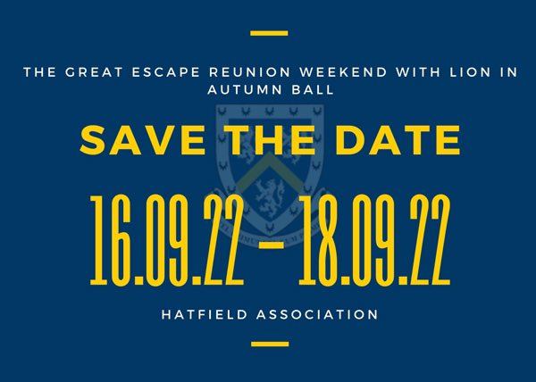 HatfieldAlumni's tweet image. Starting your new diary for 2022?
👇Celebrate #Hatfield175’s anniversary with us @HatfieldCollege #Durham

Wherever you are, Happy New Year 2022 to you all! 🥳🍾
#VelPrimusVelCumPrimis #AllOneHatfield💙💛🦁