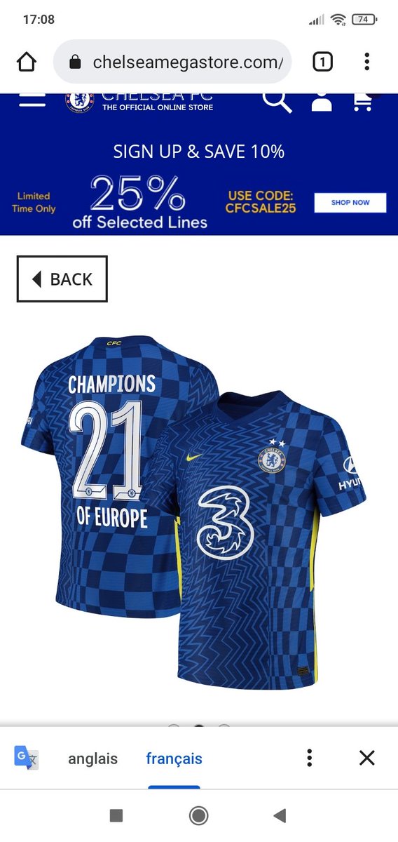 #CONCOURS

👕 Pour cette nouvelle année , on vous fait gagner un maillot vapor
Pour cela, il faut nous rejoindre via ce lien
chelseafc.com/en/supporters-…
Le gagnant sera annoncé le 23 janvier ! 

N'oubliez pas de RT 🎉