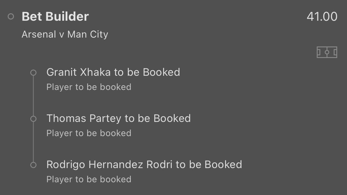 Betmachinepro's tweet image. Bookings 41/1