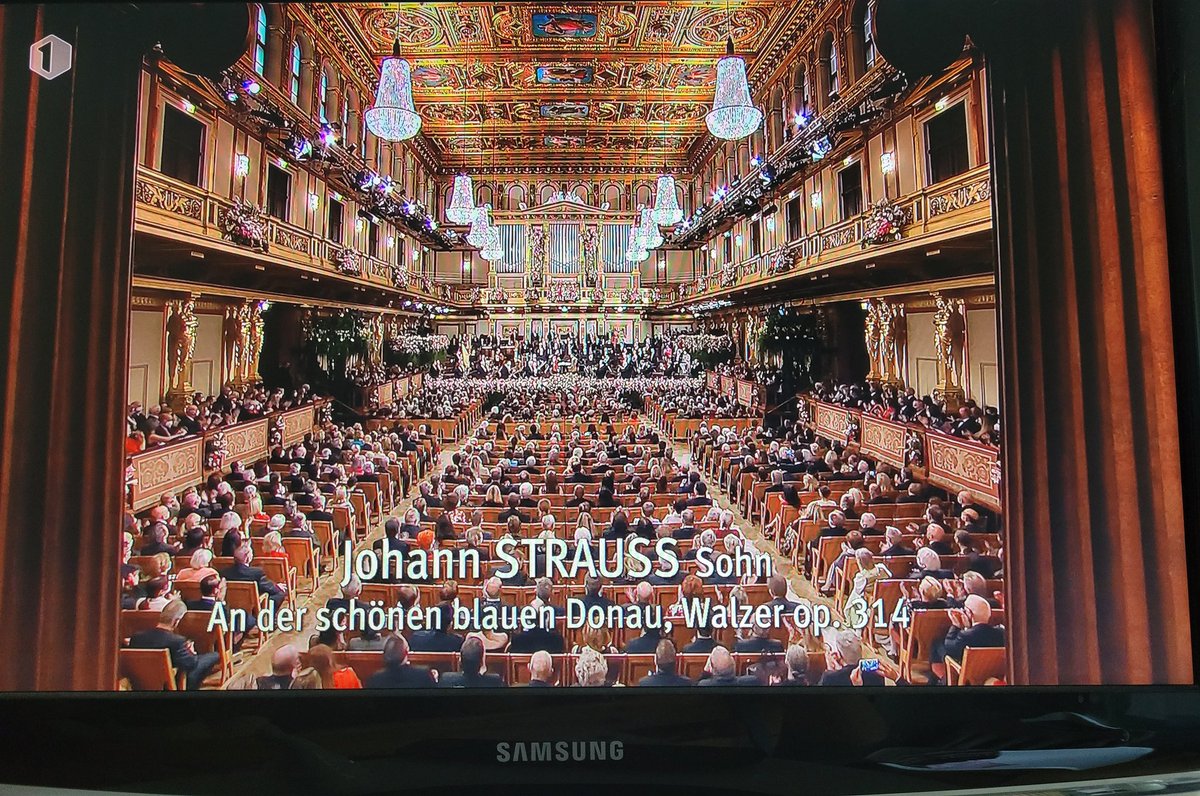 What do we do on #NewYearsDay? We watch the #Neujahrskonzert in wonderful Vienna.