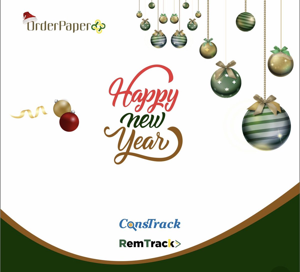 ConsTrackNG's tweet photo. We would like to wish our partners, followers and friends a very Happy New Year! 

Thank you for your continued support throughout 2021. We cannot wait to continue working with you in 2022! https://t.co/3uDzDZDIUR