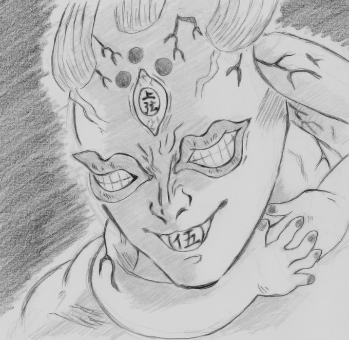 #鬼滅の刃
弟に「玉壺様ってかわいいよね～♪」という話をしたら「なんでそこ!?」と一ミリも共感してもらえなかった上に敵側人気ランキングを検索して「玉壺ほぼ最下位やで」とフルボッコにされたとです。 