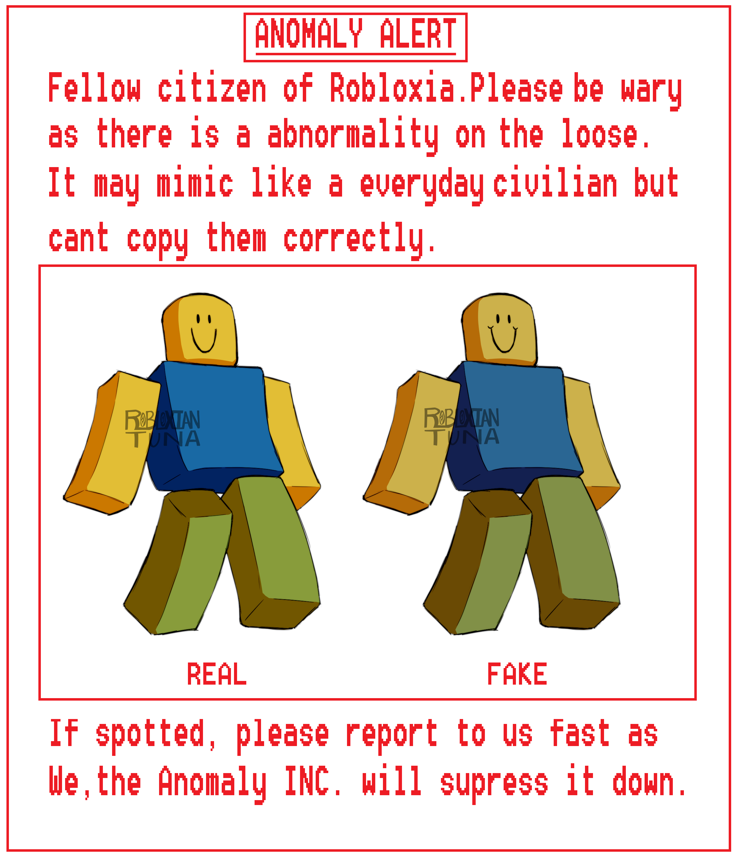 Noob terror - Roblox