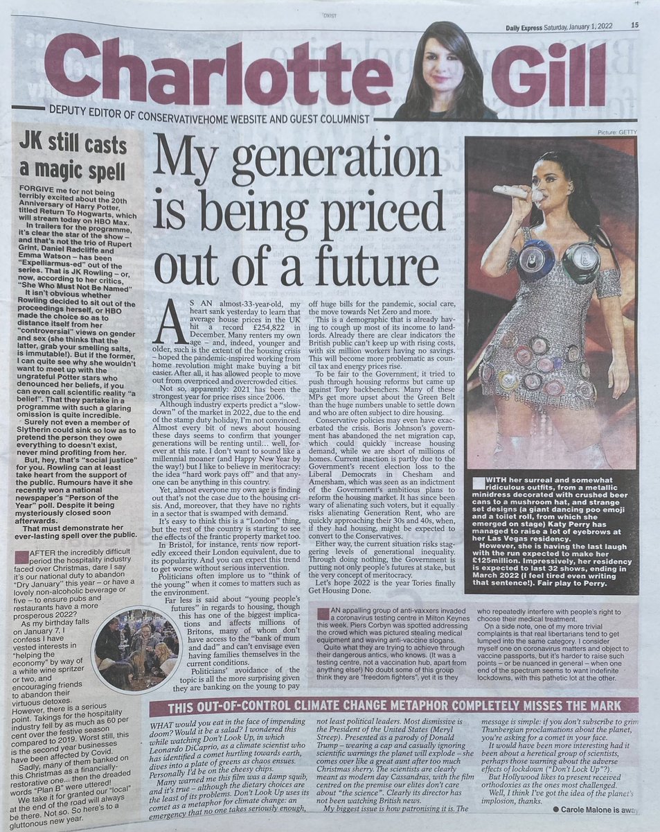 My guest column on page 15 of The Daily Express today 🗞. With thanks to <a href="/MattNixson/">Matt Nixson</a> for the commission!
