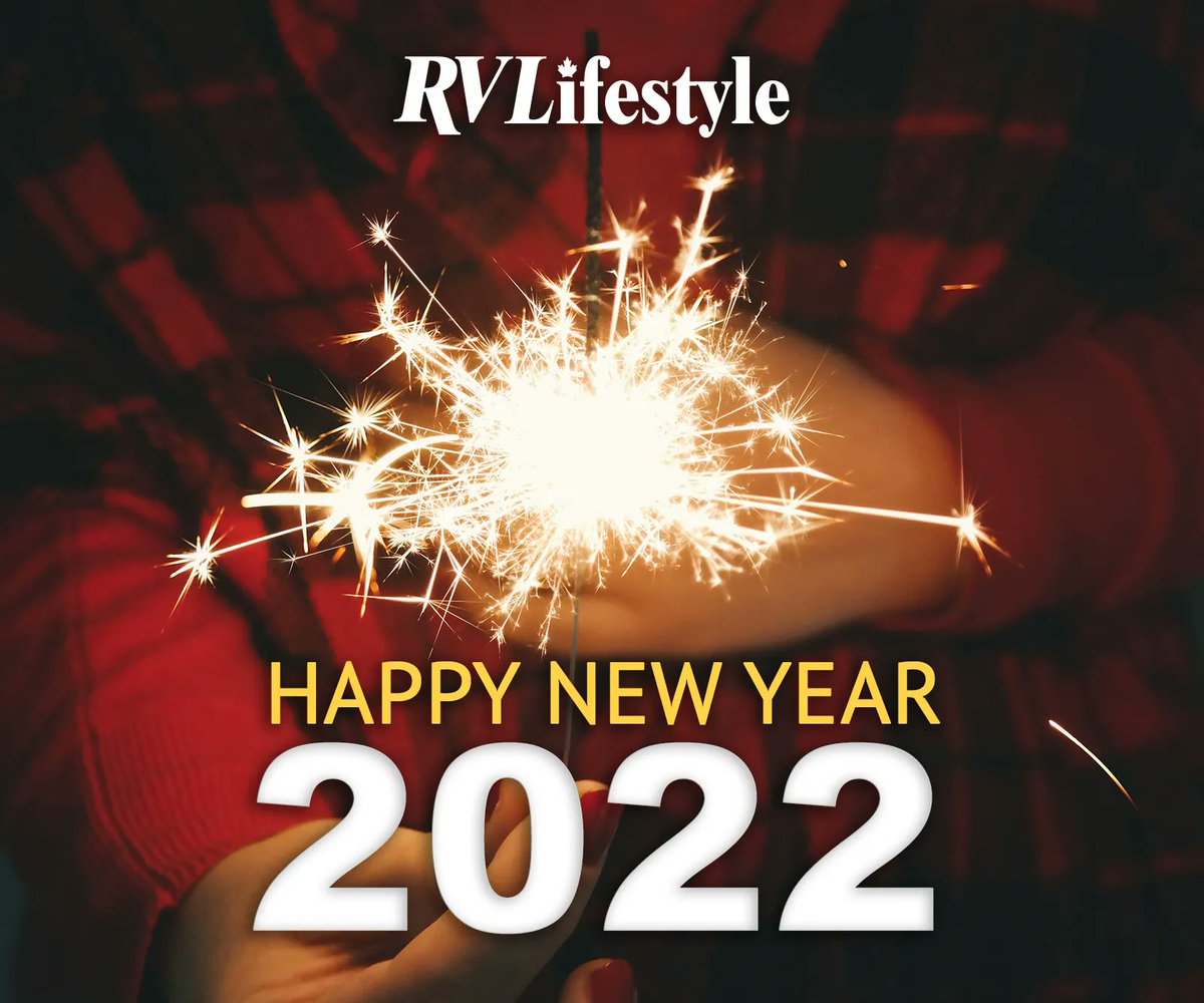 RV Lifestyle will like to wish everyone a safe and happy new year!

#happynewyear2022