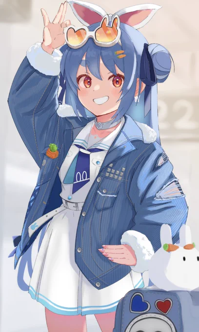 ハッピーニューイヤー🎉🥕🥕
 #ぺこらーと 