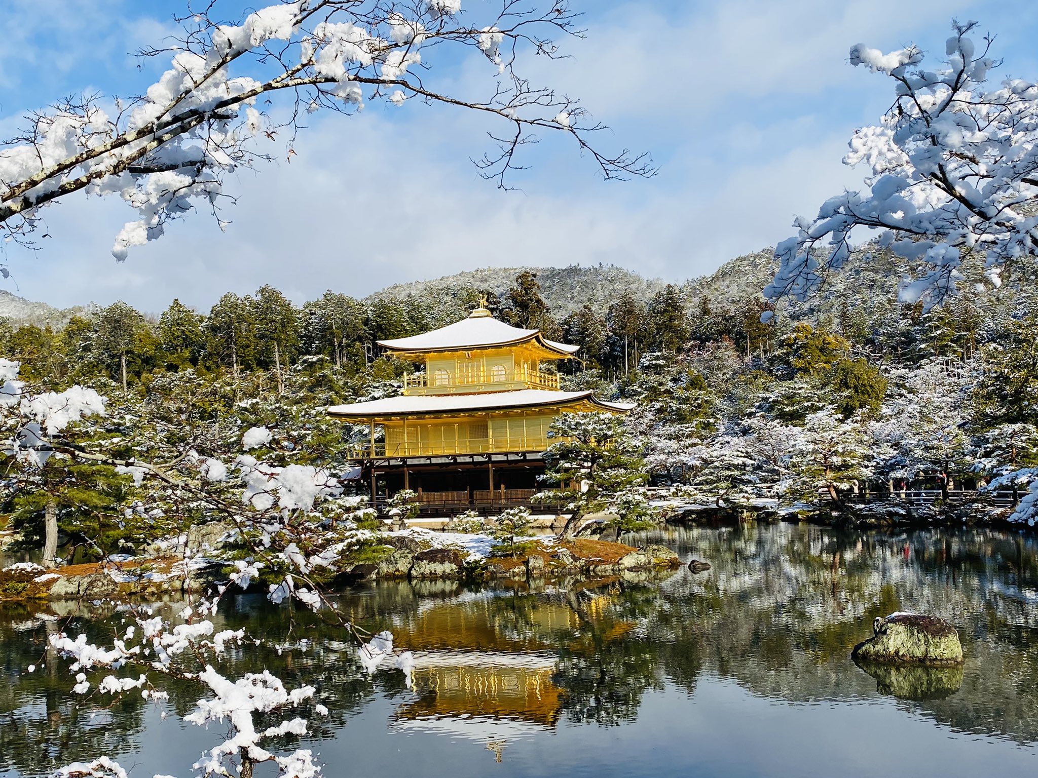 ヨドバさん ついに ついに念願の雪の金閣寺 22年元旦のタイミングで雪が積もってくれました 信じられないほど綺麗やった マジで美しすぎるので写真じゃなく 実際に見てほしい 金閣寺 鹿苑寺 京都 T Co Ehmsv7usq6 Twitter ヨドバさん ついに ついに念願の雪の金閣寺 22年元旦のタイミングで雪が積もってくれました 信じられないほど綺麗やった マジで美しすぎるので写真じゃなく 実際に見てほしい 金閣寺 鹿苑寺 京都 T Co Ehmsv7usq6 Twitter