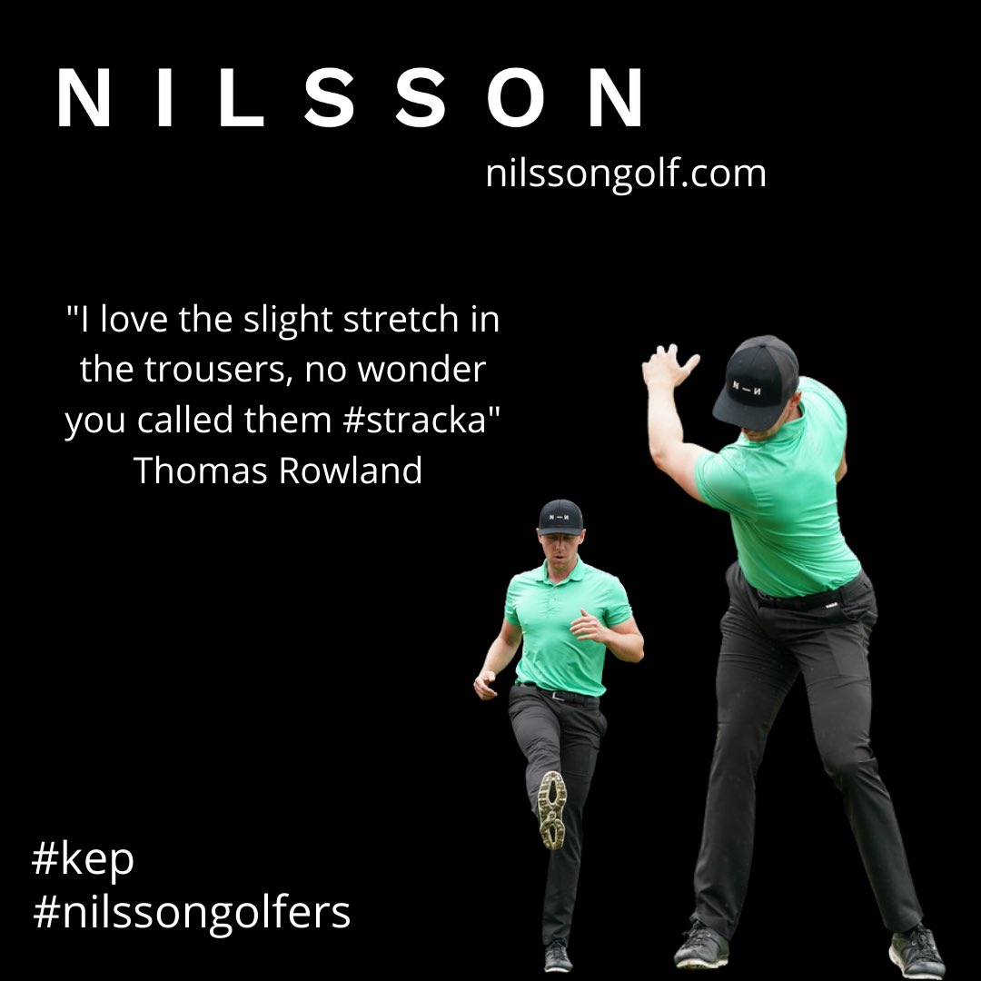 nilssongolfuk's tweet photo. Ever wondered why we called them #Stacka
Well Stacka 🇸🇪 translates to ‘Stretch’ and with the slight stretch in the waistband and 3% Elastane we can see why @thomas_rowland loves them!
#HighPerformance
#course2clubhouse
#bunker2bar https://t.co/llfSPC3uyd