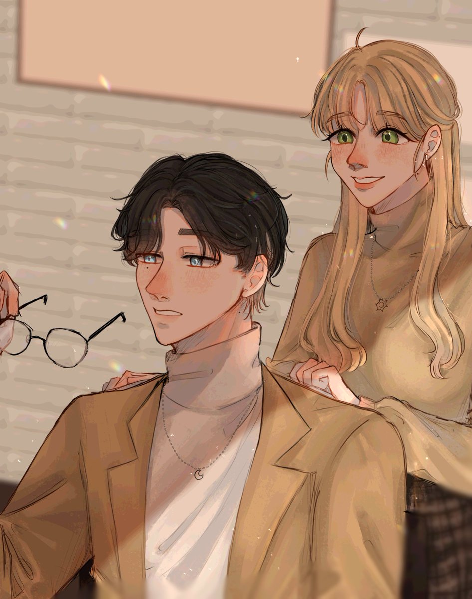 LouisH2_HGWZ2's tweet photo. @FelixW_HGWZ2 "อืม.."

"นี่แหละ เพอร์เฟ็ค✨"

เมื่อเห็นว่าทุกอย่างเป็นไปตามที่เธอต้องการแล้ว หลุยส์ก็ยิ้มร่าออกมาในขณะที่ค่อยๆขยับตัวเข้าไปเกาะไหล่เพื่อนสนิท นี่แหละสิ่งที่เธอนั่งคิดนอนคิดตลอดทั้งคืน เปลี่ยนเนิร์ดให้เป็นแบดบอย(?)ยังไงล่ะ! https://t.co/UQi5SHnZ4P
