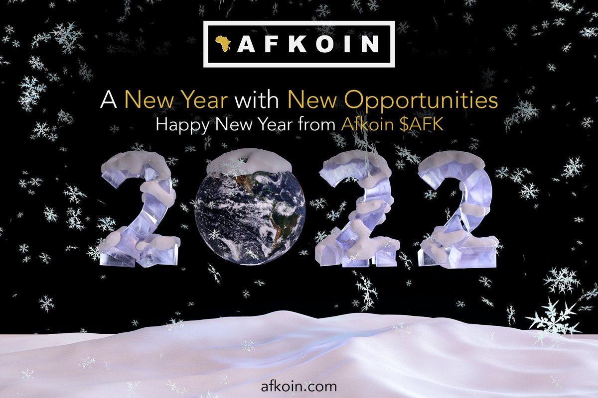 Happy New Year Team $AFK
A New Year with New Afkoin Opportunities.

#afk #newyear