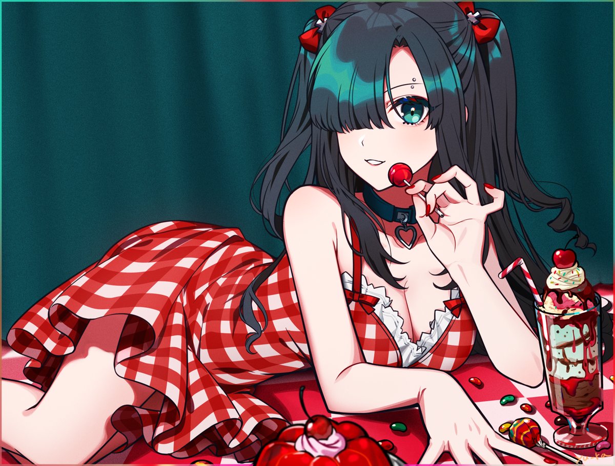 「2021 thank you🍒
#描き納め 」|yu-raのイラスト