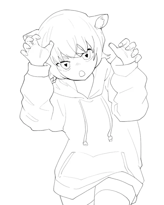 線めちゃくちゃちゃんと閉じてないからバケツ塗りするとはみ出ますが、塗りたい方がいたらどうぞ!!!!色はお好みで大丈夫です 