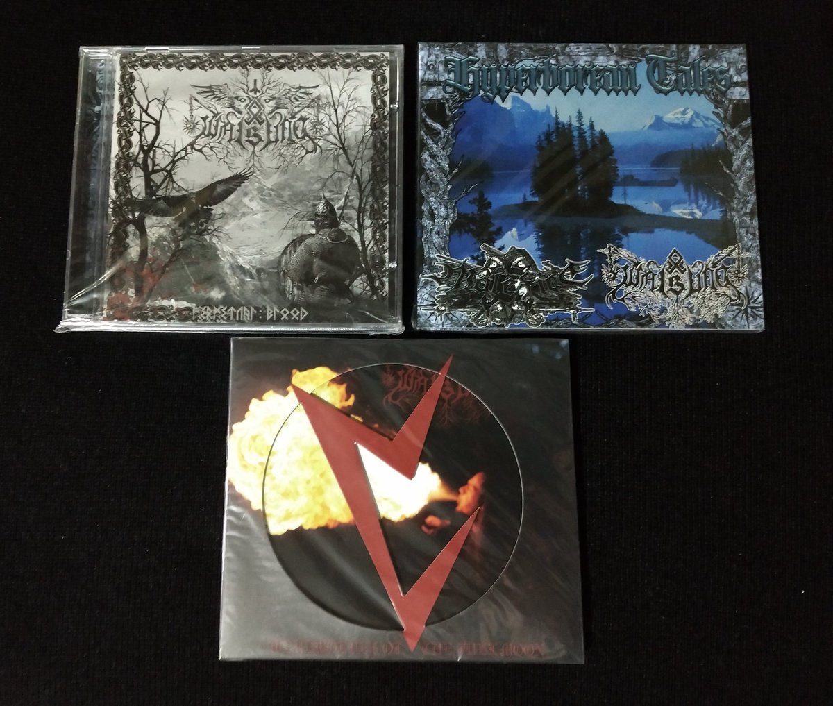 Ivad_Ocnarfnal's tweet photo. Walsung - Perpetual Blood (2016)
Walsung & Maléfice - Hyperborean Tales - Split 2018
Walsung - Werewolves The Fullmoon EP (2021)
#Pagan
#Blackmetal
#Brazilian
#SupportToUnderground
🤘⚔️🔥🤘⚔️🔥 https://t.co/rH221IftNS