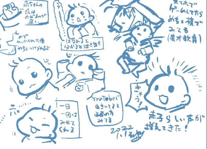 今日メモ
今日でついに2ヶ月!今日もかわいいぞ我が子よ 