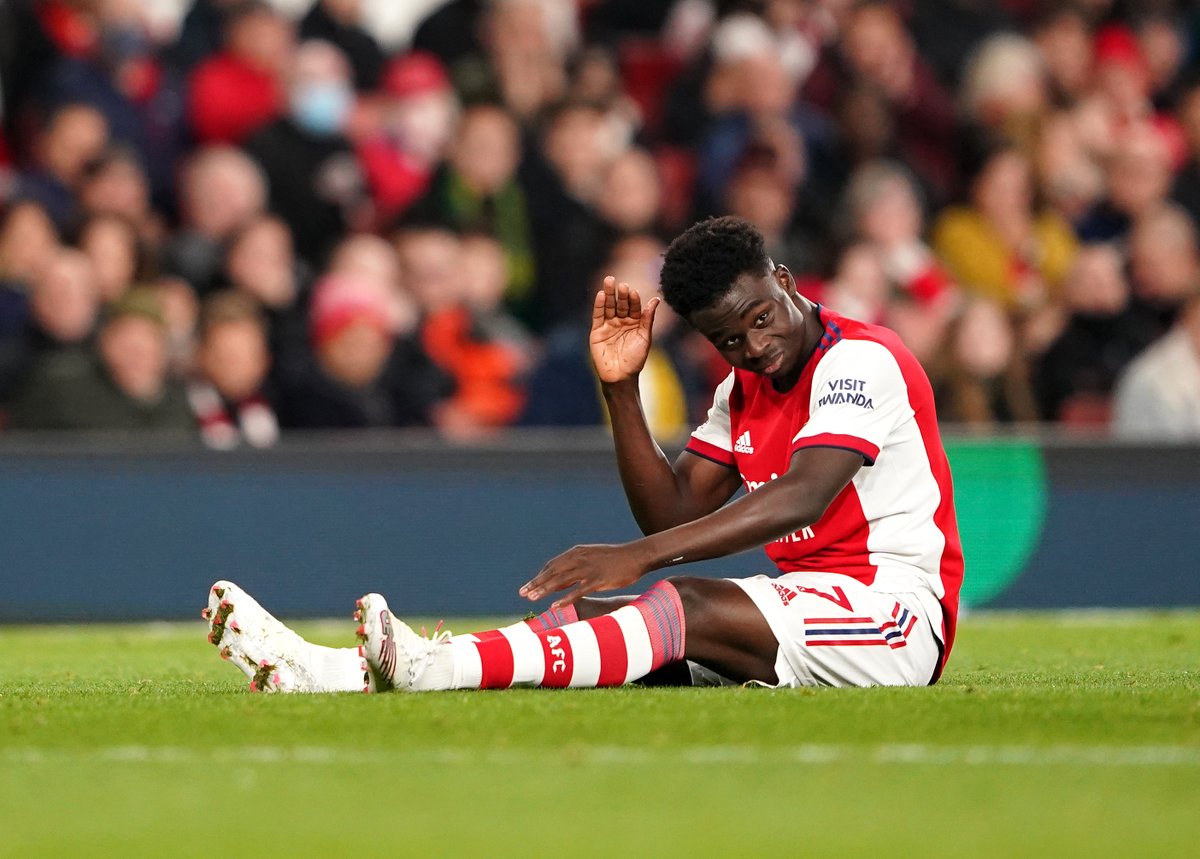 THEREAL69290605's tweet image. Only three players under the age of 21 have been directly involved in 10+ goals in a top-five European league this season:

◎ Florian Wirtz
◎ Hugo Ekitike
◉ Bukayo Saka

Putting the PL on the map. ✨