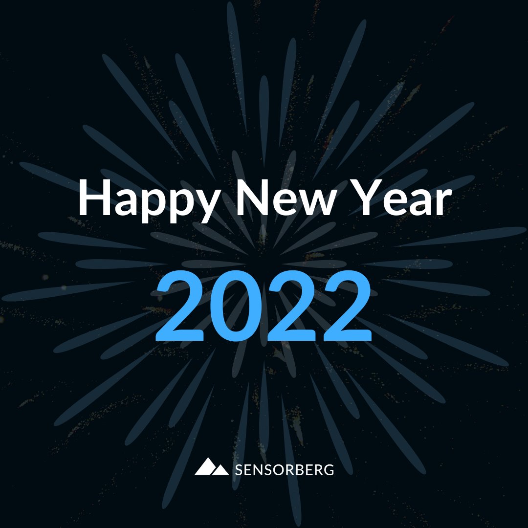 Happy New Year! 🎆✨
 
We wish you all a wonderful and successful 2022!