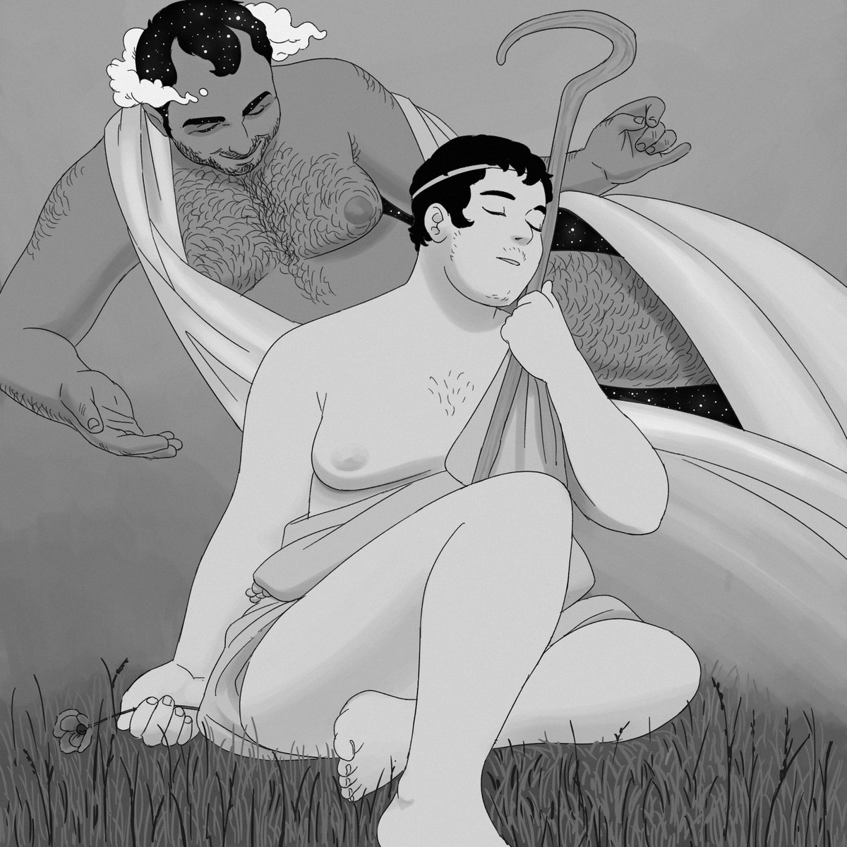 giopota's tweet photo. I'm very proud to be in the company of such talented queer artists for this wholesome project. @bearsillustrate is a no-profit calendar about body diverse men and this is my entry. 
https://t.co/LWYiUsyT6W
#Bearsillustrated https://t.co/YzYUC7u9tX
