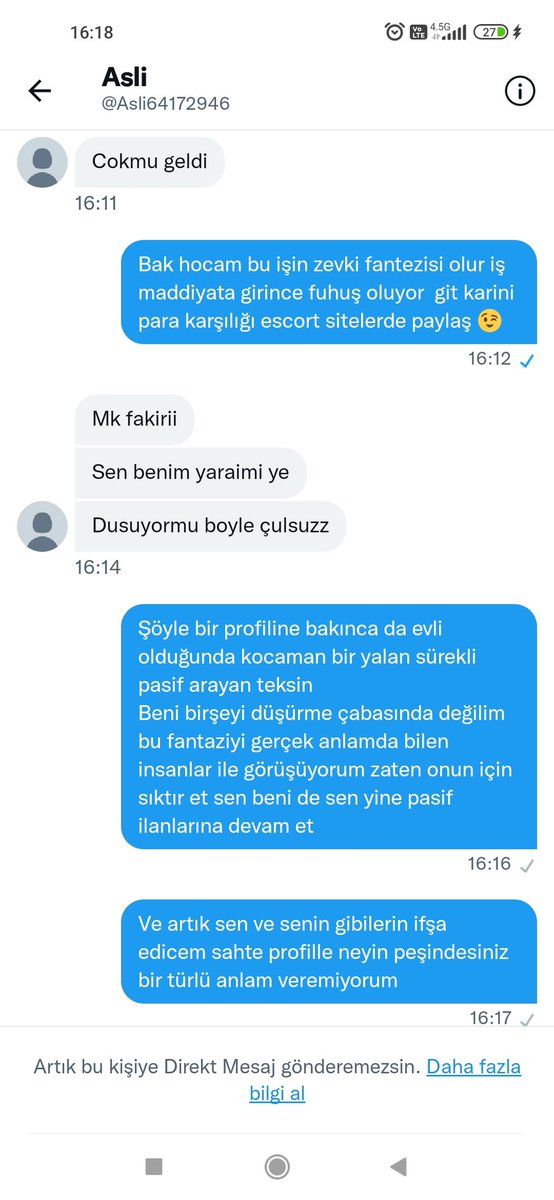 Bundan sonra bu şekilde ücret li görüşme yapan kişiler takibi bıraksın lütfen yada yazmayın  çünkü engelleyip ifşa ediyorum bu bir para karşılığı yaşanan fantazi türü değildir ...