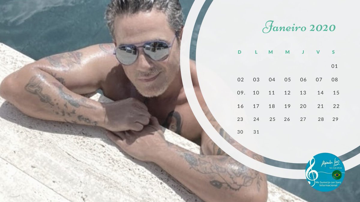 Vem 2022! Vem Janeiro! Vem verão!

#AlejandroSanz 
#calendario2022 
#MeSumerjoBrasil
