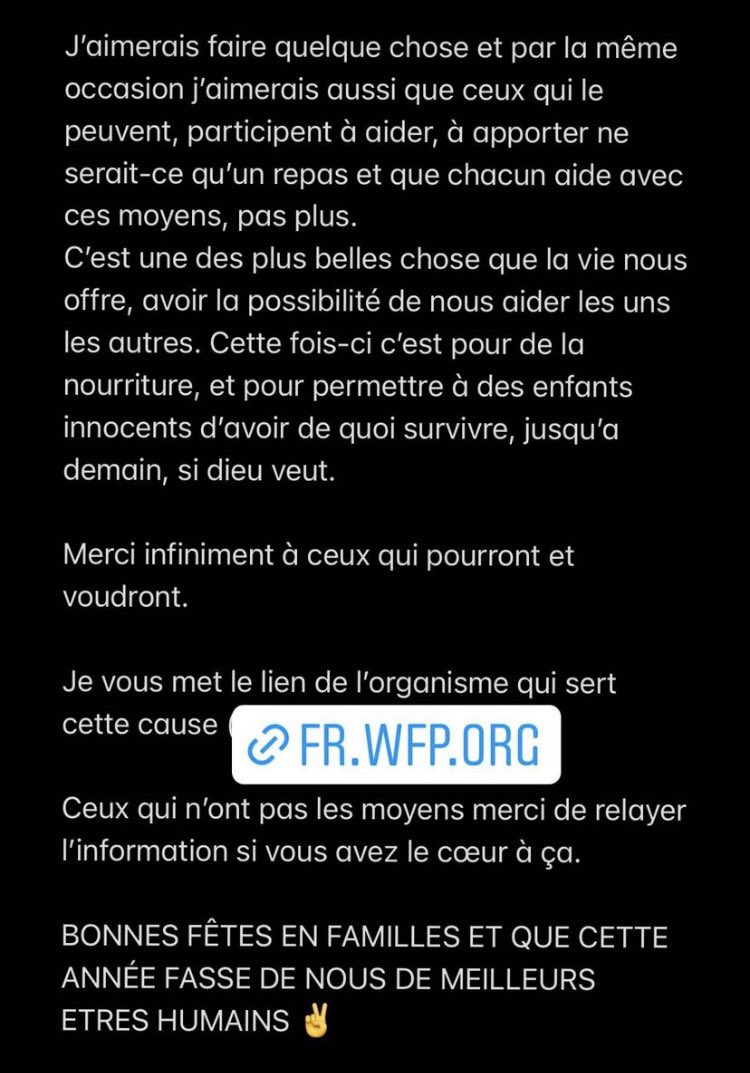 Kulturlesite_'s tweet photo. N.O.S est sorti du silence pour présenter ses meilleurs vœux à ses fans.

Il a profité de cette occasion pour aider les enfants victimes de famine. ❤️🙏 https://t.co/tZKnJ3ydRn