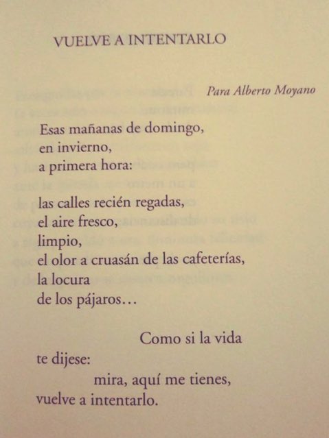 Paz_ZarateB's tweet photo. “Vuelve a intentarlo”
(Poesía Completa, Karmelo Iribarren) https://t.co/fDN5azLNjT