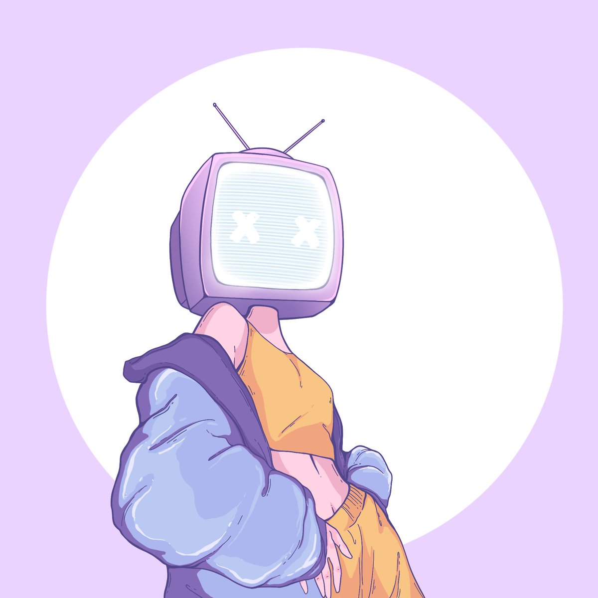 iamsati's tweet photo. ✨💜Only two pieces left in my collection 💜✨
Thank you homies for all the love and support, you’re amazing! 
Let’s  join the TVO universe, our fam is growing 📺✨ 

0.15 ETH for each character.
Link below👇
@opensea https://t.co/BjZJHtGqkl