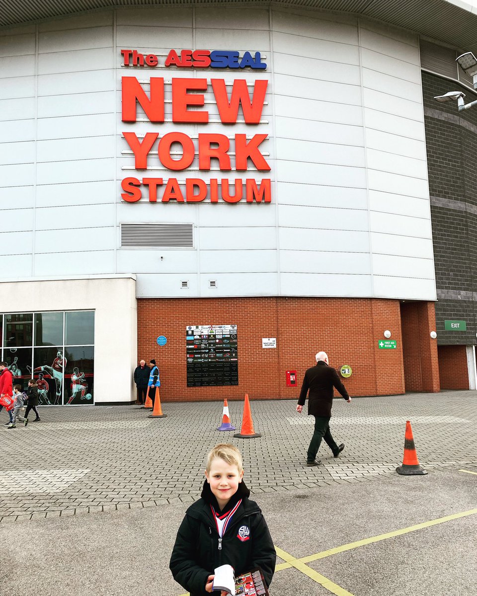 CBill92's tweet photo. Jacks first away day ⚽️ #bwfc https://t.co/sj0t3PkyH8