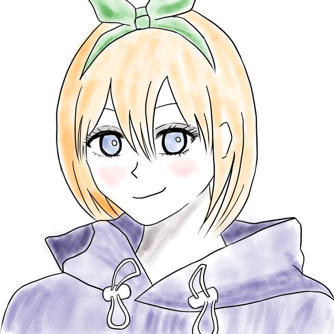 メリノトトさんがTwitterに投稿した中野四葉(五等分の花嫁)のイラスト。