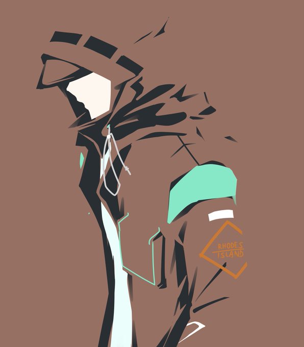 ドクターの落書きしてたらなんかオシャレな絵面になったので供養 