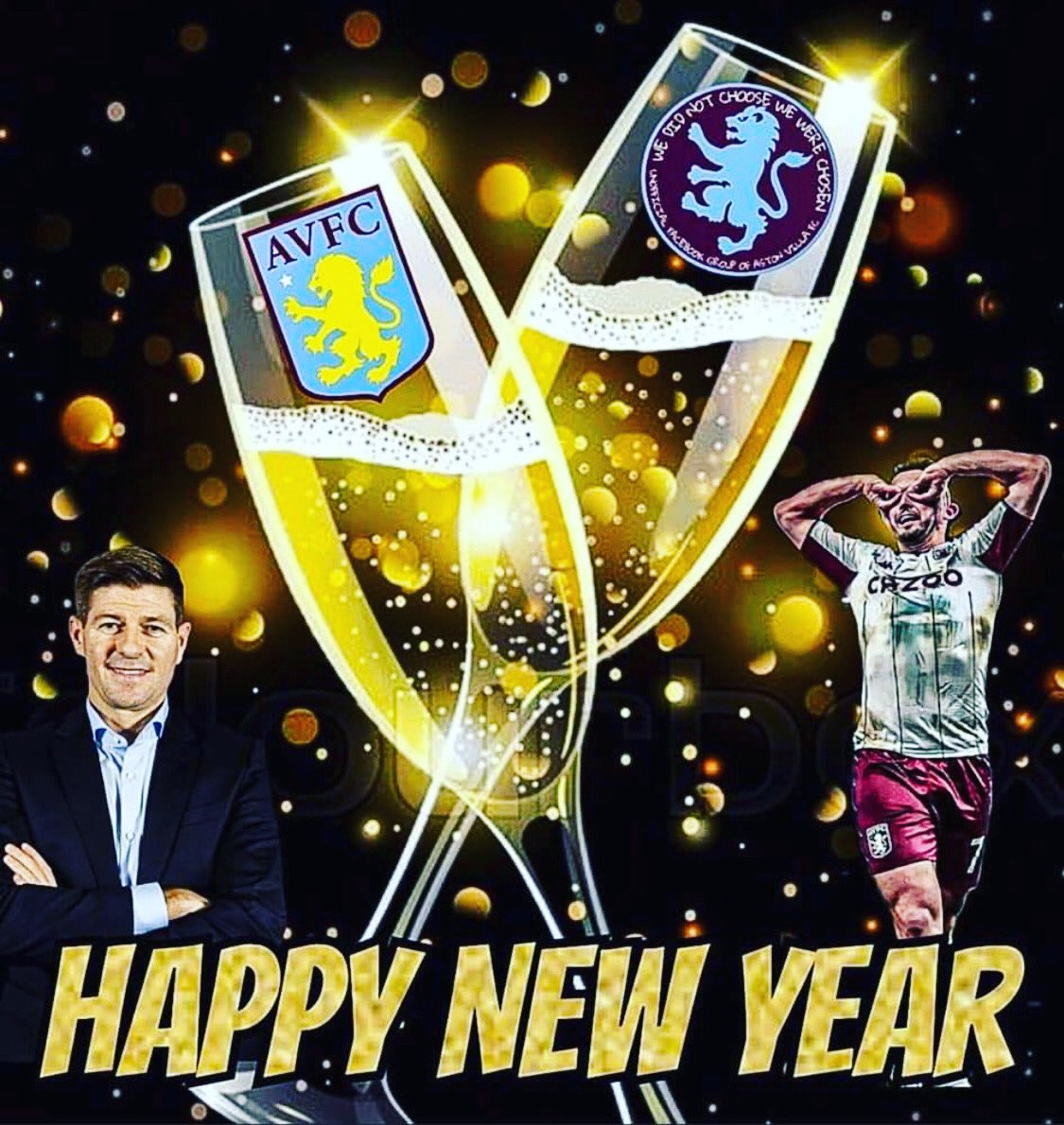 dannyavfcdraper's tweet photo. @Thompson1Garry Happy New Year Mate! UTV https://t.co/zTXIsxpVlv