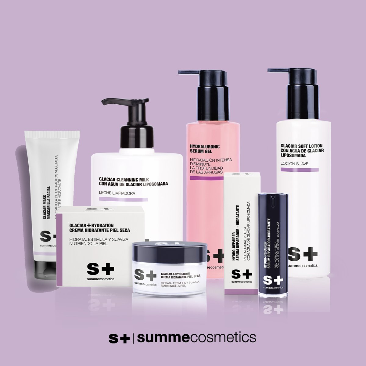 summecosmetics's tweet photo. Welcome 2022 ! 
This month we will be introducing you to the Glacier Line At S+ Summe cosmetics UK. 
A hydrating line design to help combat dry skin and prevent water loss. 
Stick by and enjoy this purple adventure. 

#summecosmeticsuk #summecosmetics 
#splus #skincare #dryskin https://t.co/6mIz1ytcDf